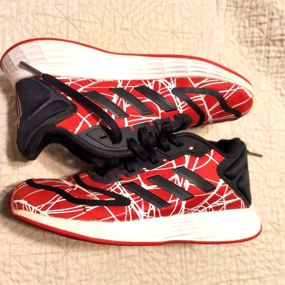 Adidas 2022 Marvel X Duramo 10 J Spider-Man Miles Morales. - Picture 1 of 6